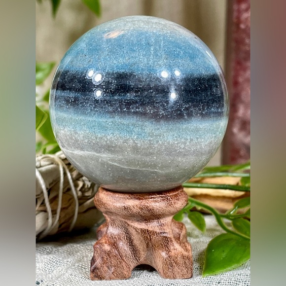 1379 Trolleite Crystal Sphere - Picture 3 of 8